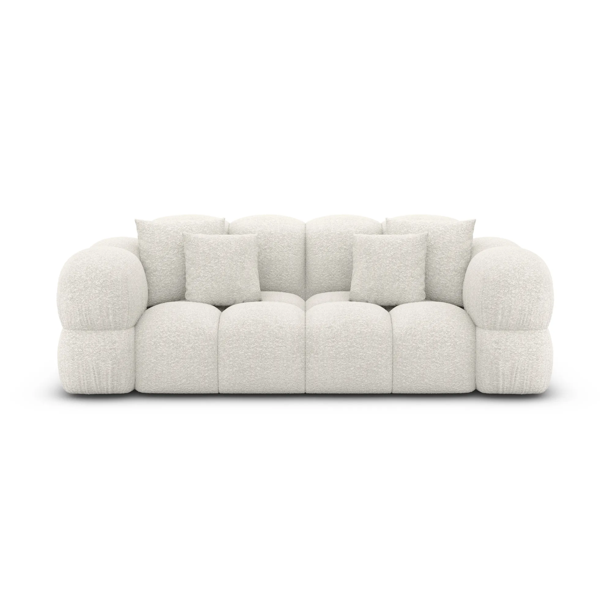 Bouclé 2-Sitzer Couch Avoria – Bild 5