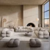 Strukturstoff 2-Sitzer Couch Avoria – Bild 33
