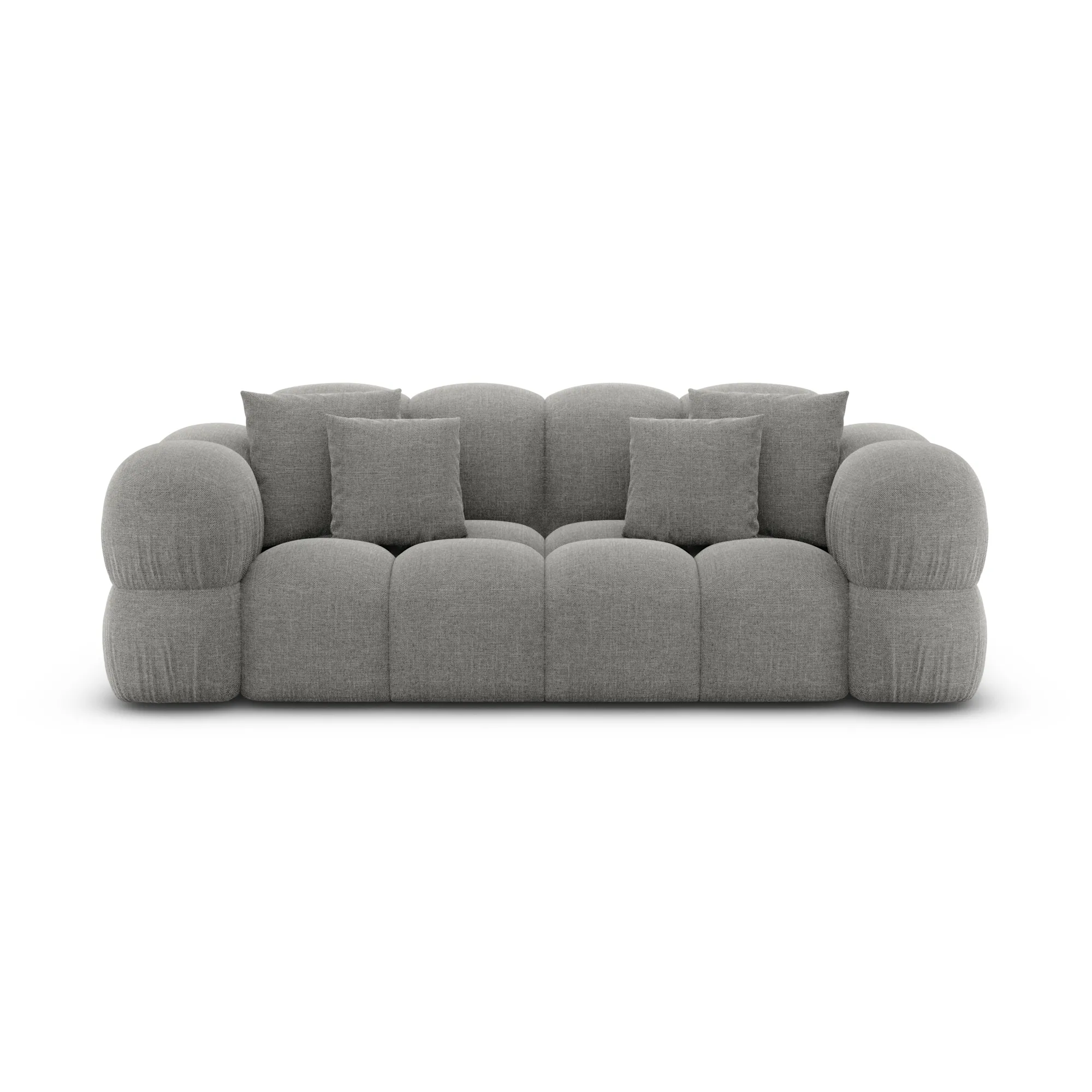 Strukturstoff 2-Sitzer Couch Avoria – Bild 2