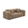 Samtstoff 2-Sitzer Couch Avoria – Bild 25