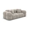 Samtstoff 2-Sitzer Couch Avoria – Bild 13