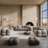 Samtstoff 2-Sitzer Couch Avoria – Bild 38