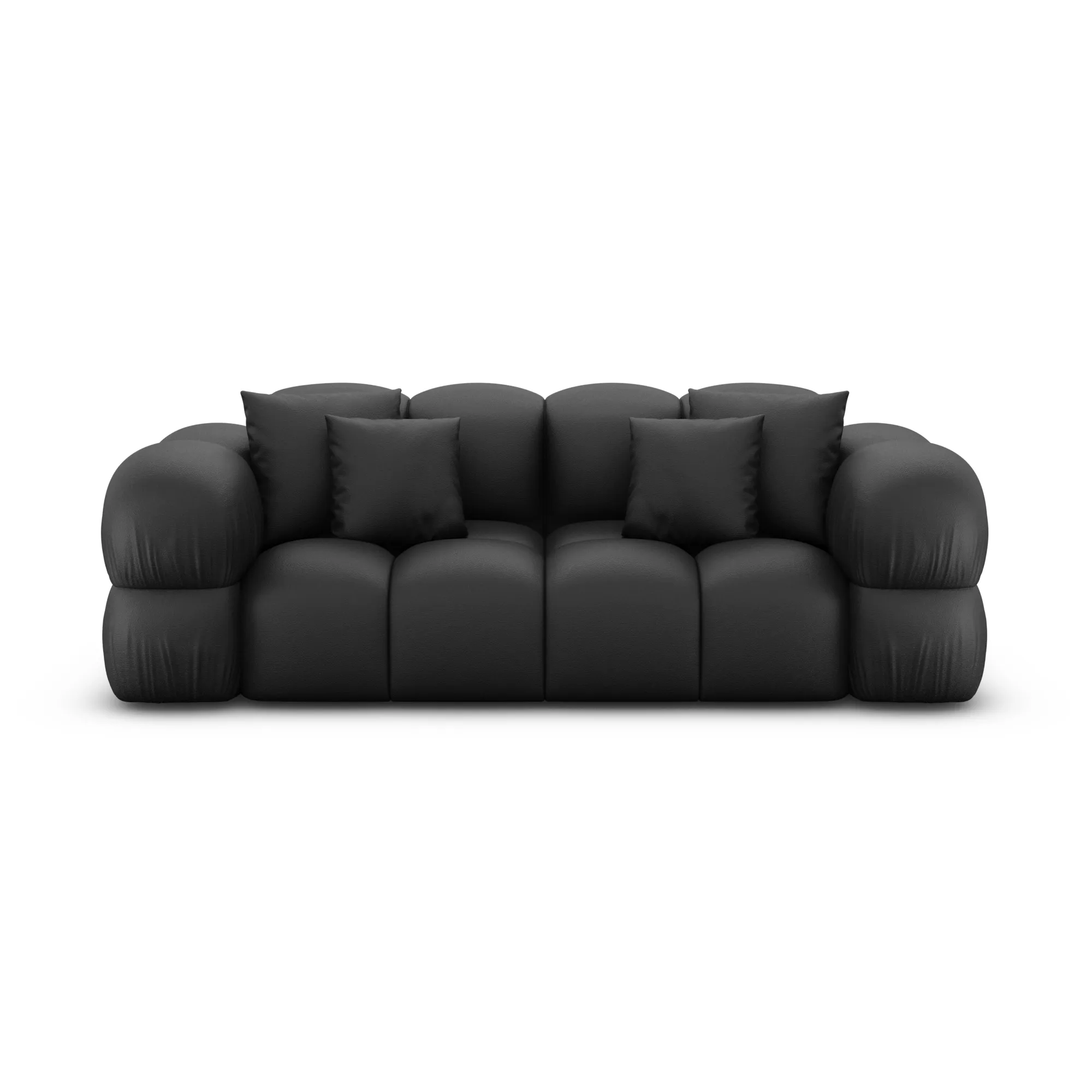 Echtleder 2-Sitzer Couch Avoria – Bild 14