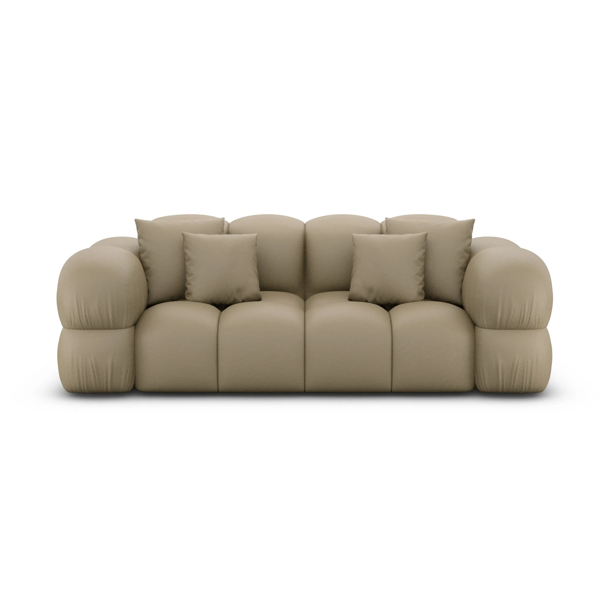 Echtleder 2-Sitzer Couch Avoria – Bild 20