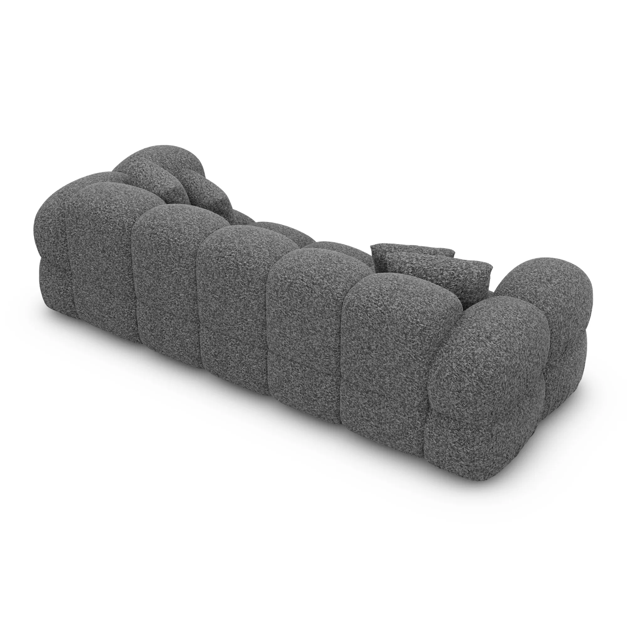 Bouclé 3-Sitzer Couch Avoria – Bild 3