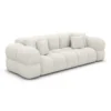 Bouclé 3-Sitzer Couch Avoria – Bild 7