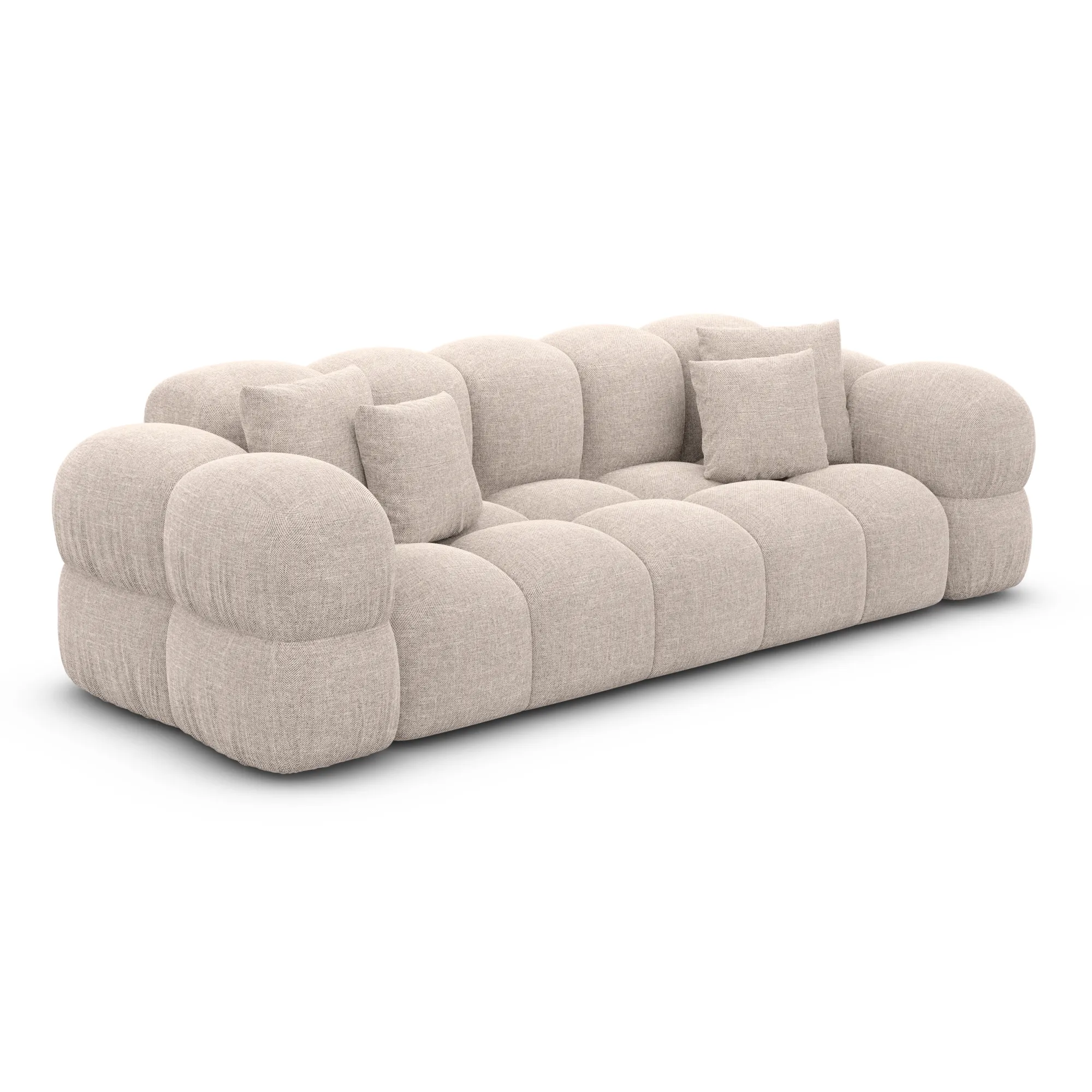 Strukturstoff 3-Sitzer Couch Avoria – Bild 22