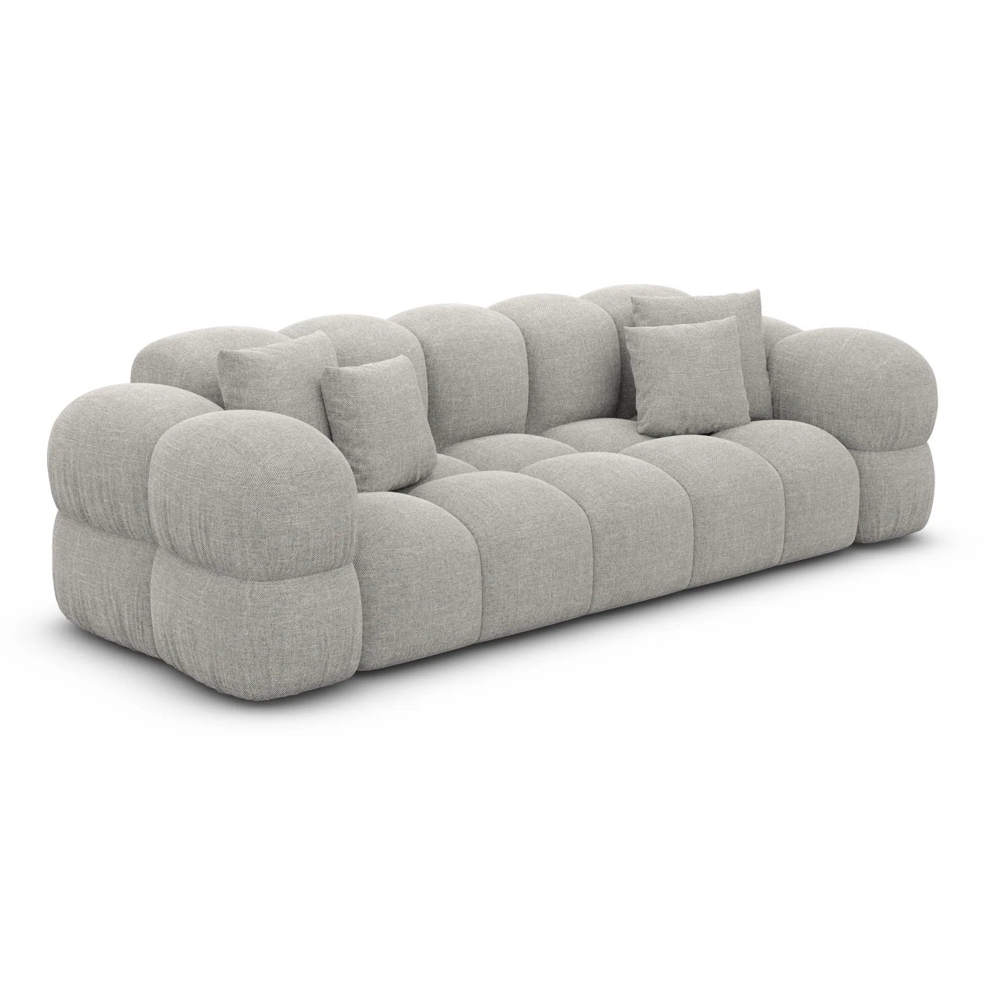Strukturstoff 3-Sitzer Couch Avoria – Bild 13