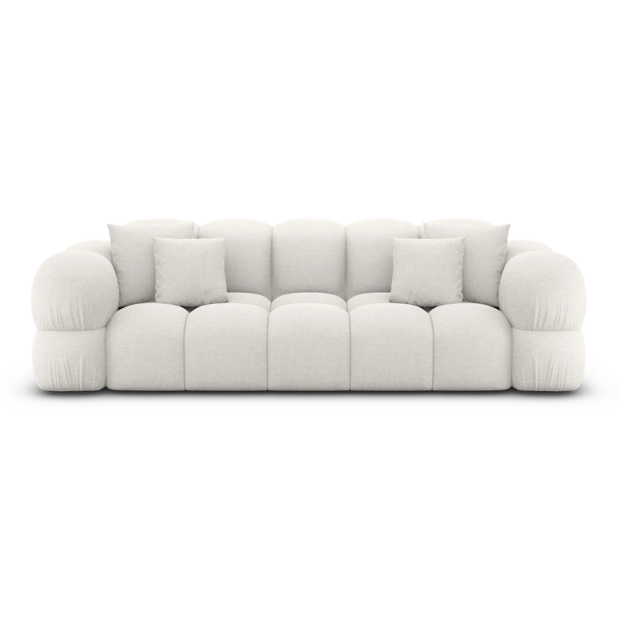 Strukturstoff 3-Sitzer Couch Avoria – Bild 17