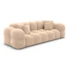 Samtstoff 3-Sitzer Couch Avoria – Bild 28