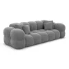 Samtstoff 3-Sitzer Couch Avoria – Bild 4