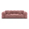 Samtstoff 3-Sitzer Couch Avoria – Bild 17