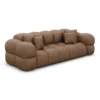 Echtleder 3-Sitzer Couch Avoria – Bild 19