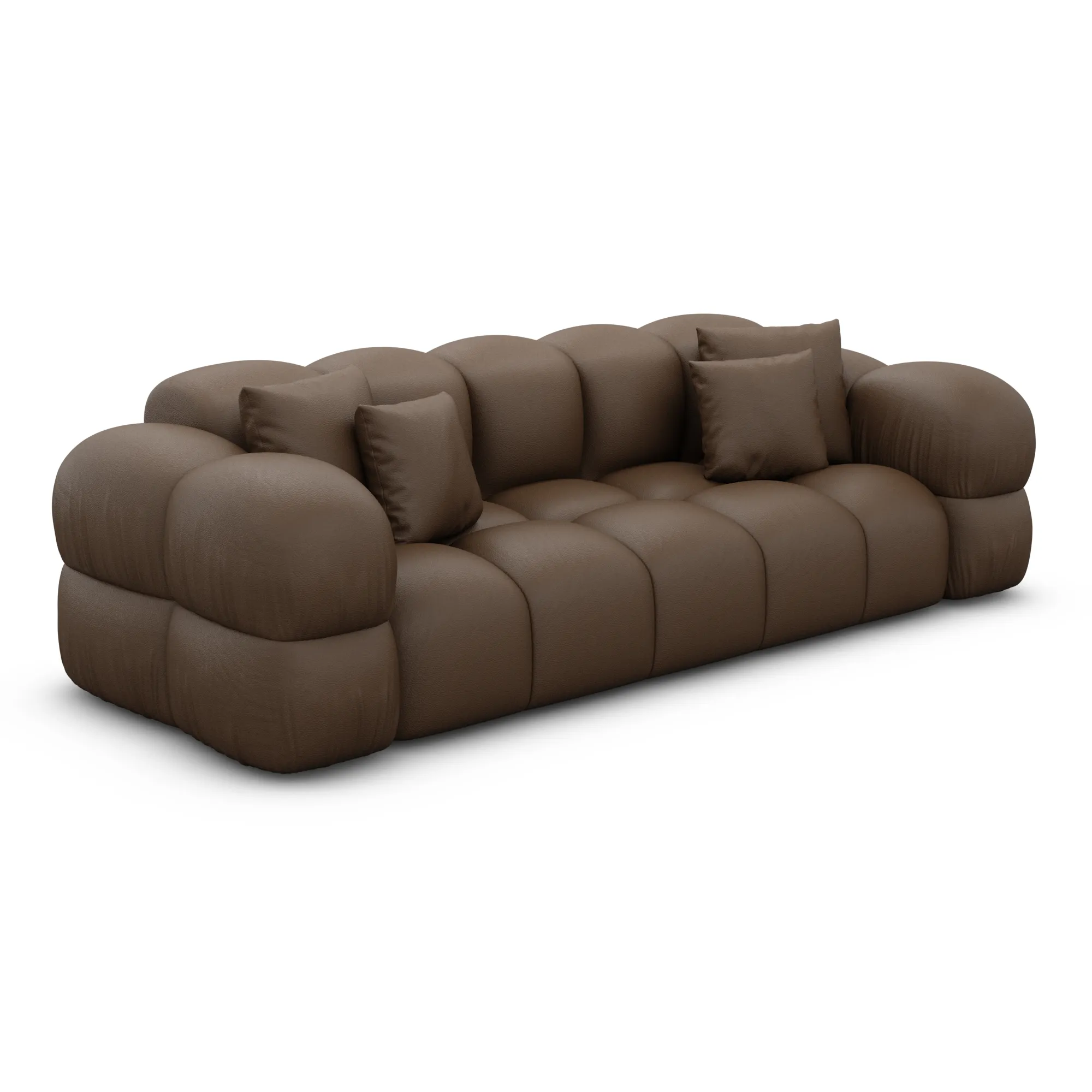 Kunstleder 3-Sitzer Couch Avoria – Bild 19