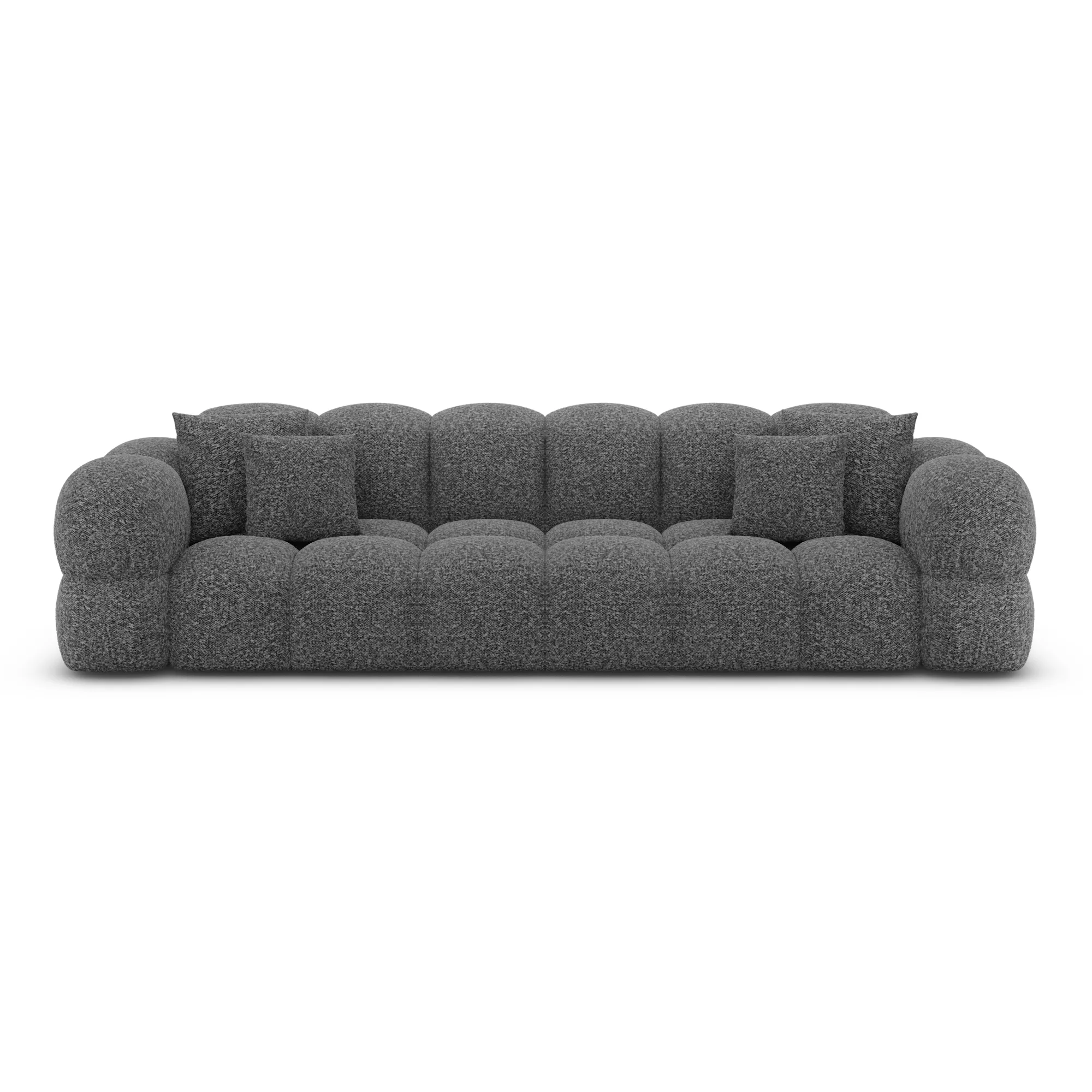 Bouclé 4-Sitzer Couch Avoria – Bild 8