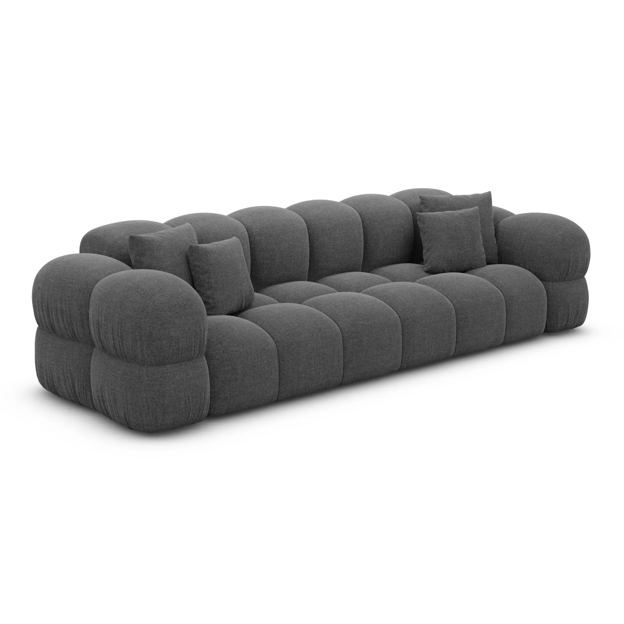 Strukturstoff 4-Sitzer Couch Avoria – Bild 4