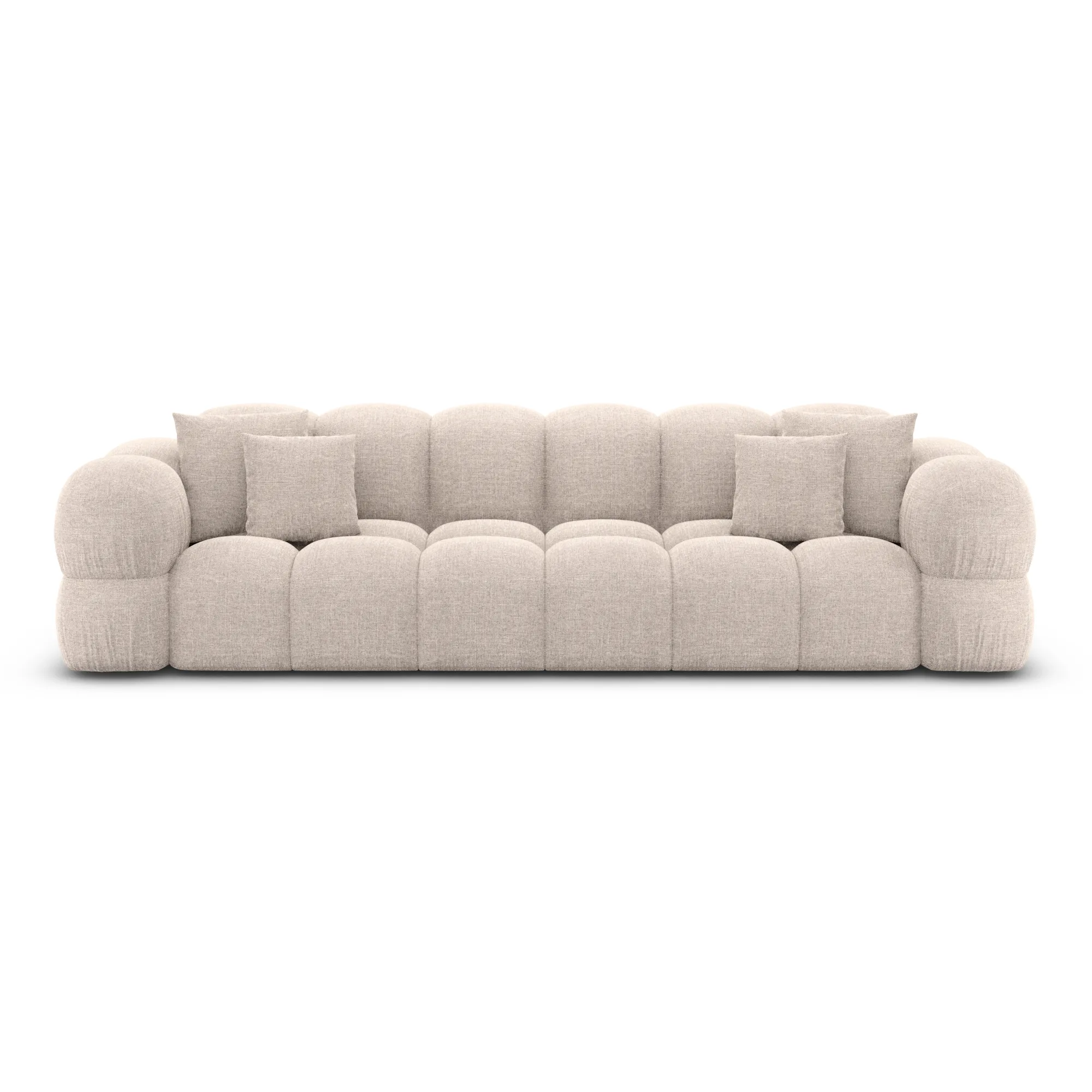 Strukturstoff 4-Sitzer Couch Avoria – Bild 8