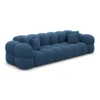 Strukturstoff 4-Sitzer Couch Avoria – Bild 19