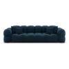 Samtstoff 4-Sitzer Couch Avoria – Bild 35