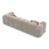 Samtstoff 4-Sitzer Couch Avoria – Bild 12