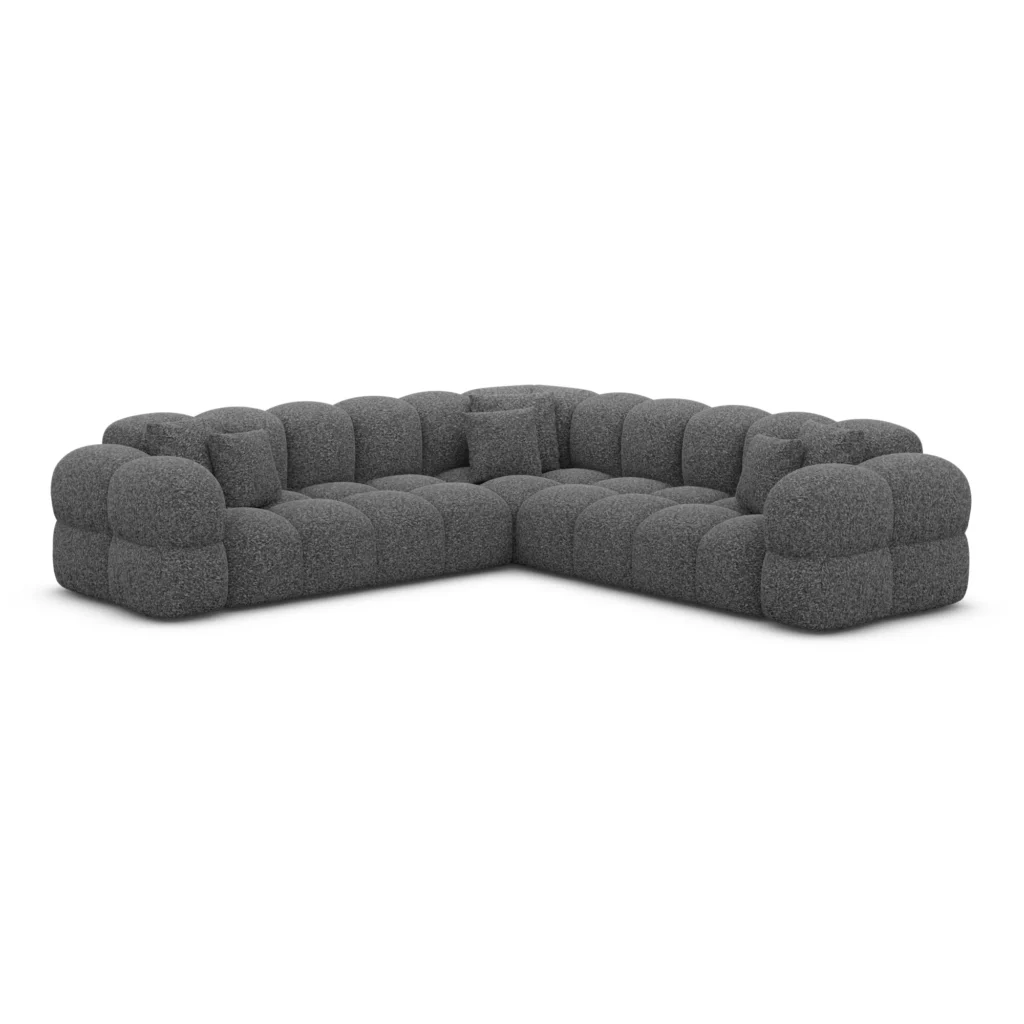 Bouclé Ecksofa Avoria