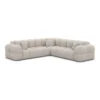 Bouclé Ecksofa Avoria – Bild 4