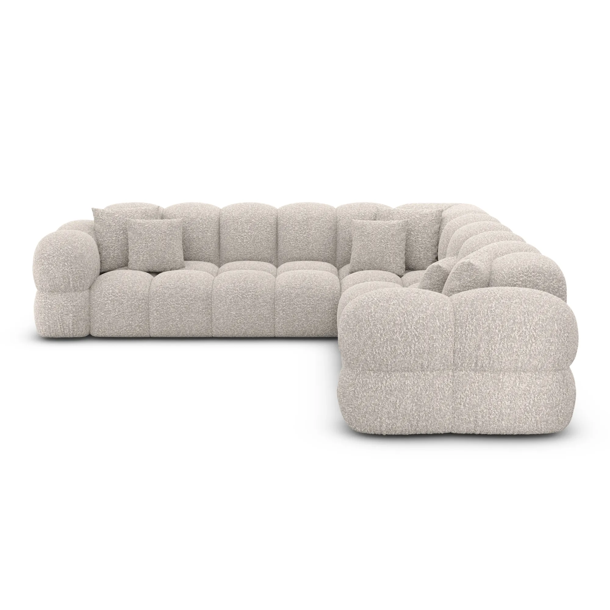 Bouclé Ecksofa Avoria – Bild 5