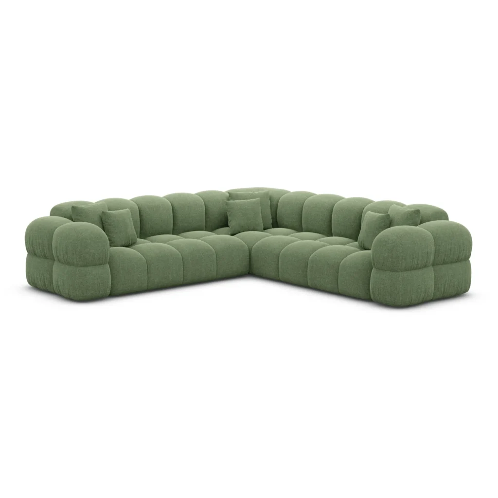 Strukturstoff Ecksofa Avoria
