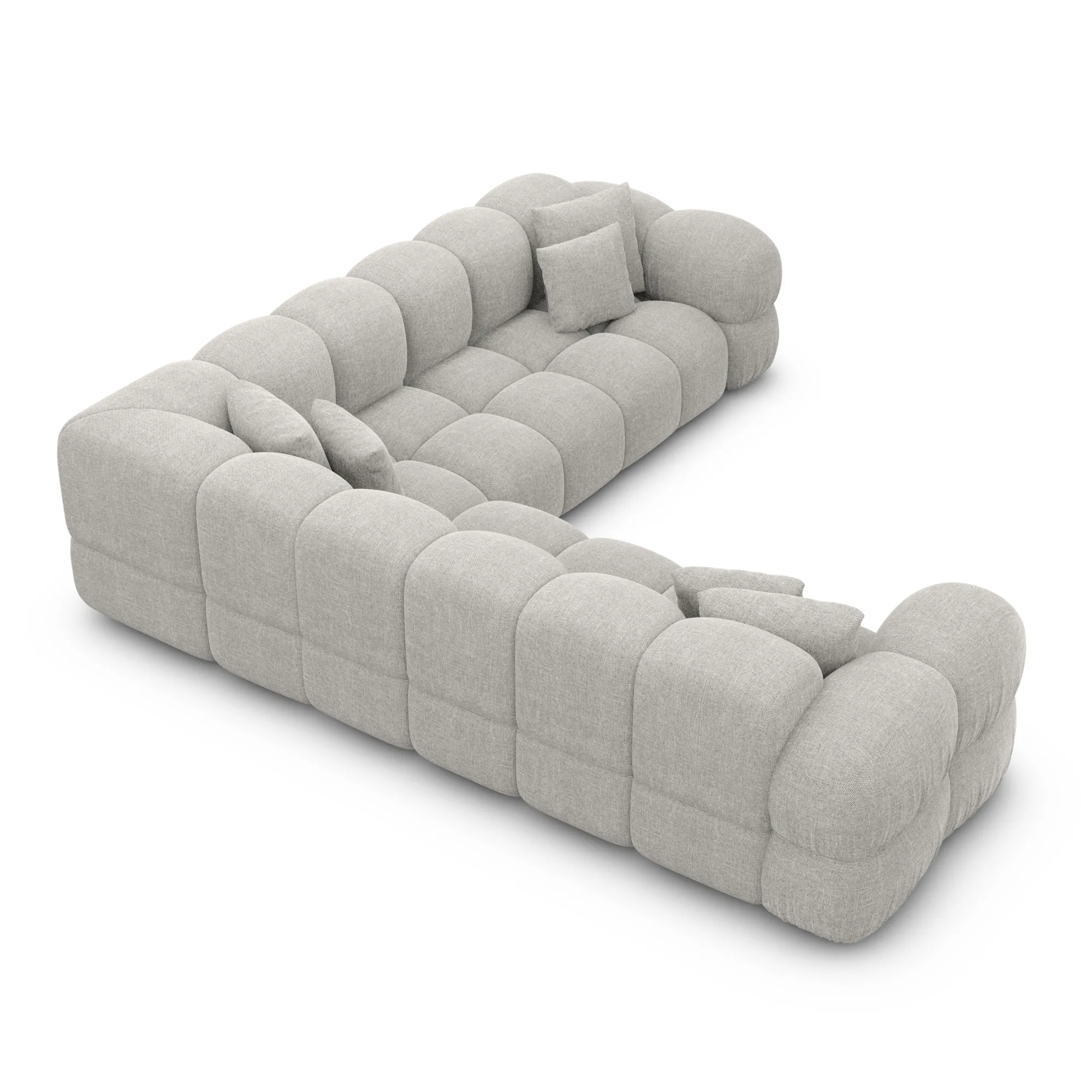 Strukturstoff Ecksofa Avoria – Bild 16