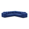 Samtstoff Ecksofa Avoria – Bild 40