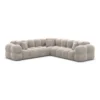 Samtstoff Ecksofa Avoria – Bild 43