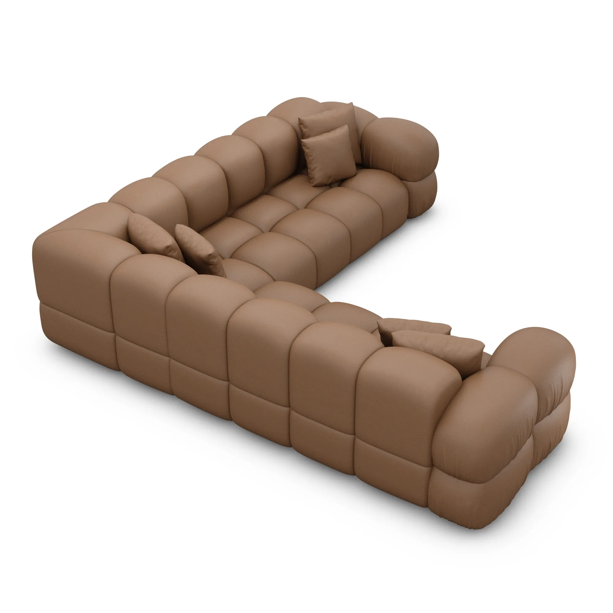 Echtleder Ecksofa Avoria – Bild 32
