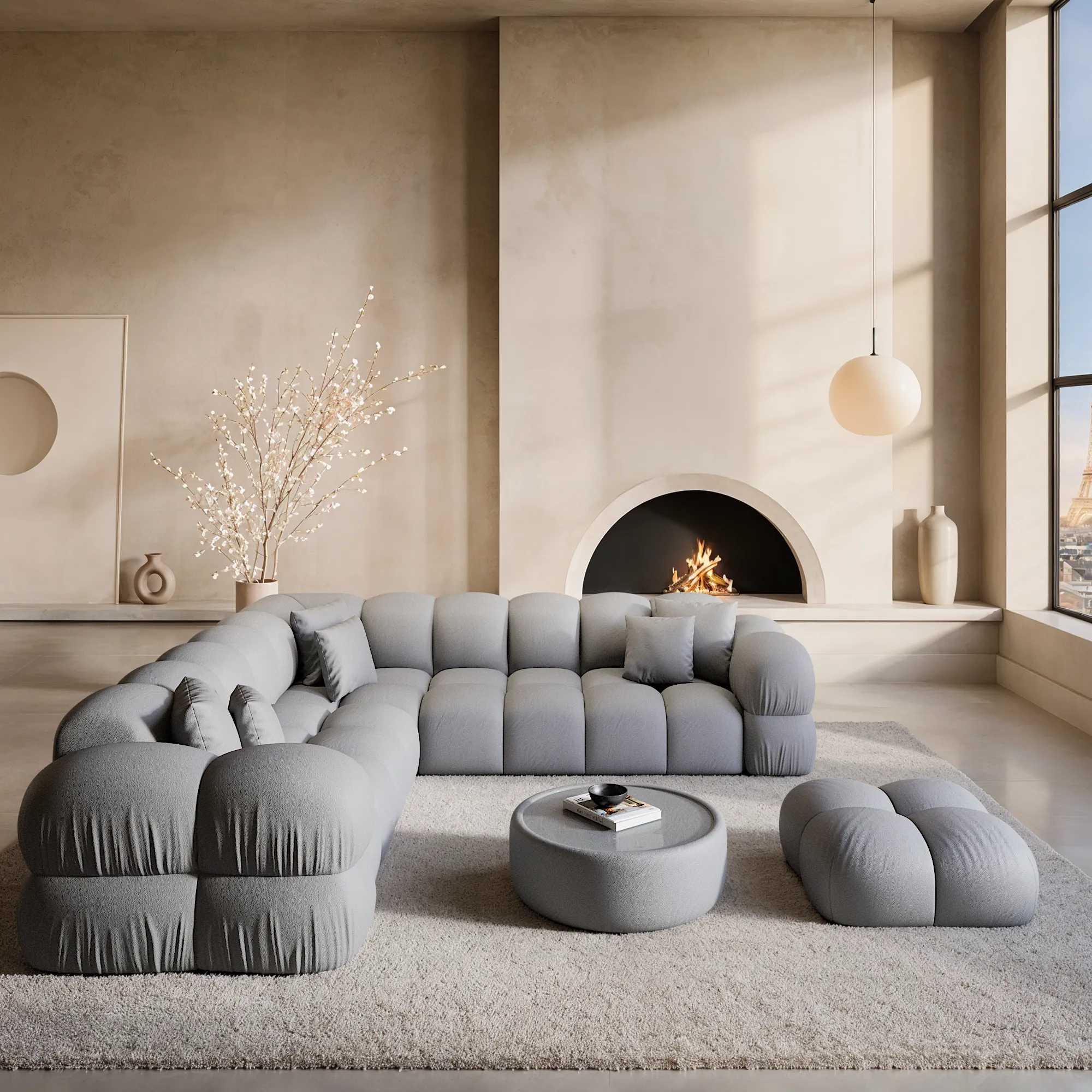 Echtleder Ecksofa Avoria – Bild 2