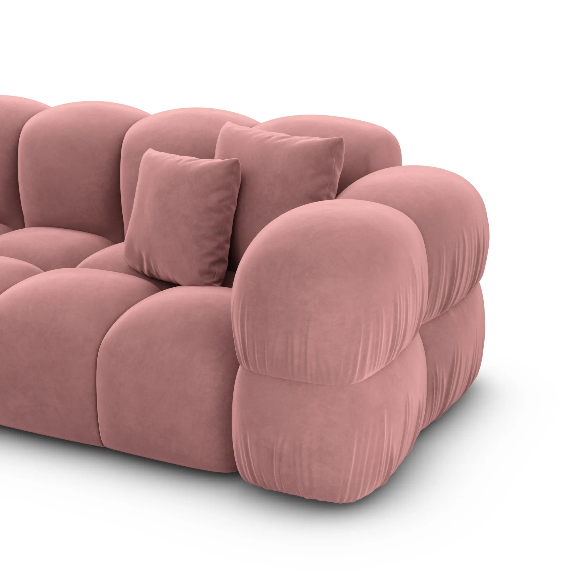 Samtstoff Sessel Avoria – Bild 5