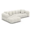 Bouclé L-Form Sofa Avoria – Bild 10