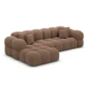 Strukturstoff L-Form Sofa Avoria – Bild 30