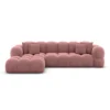 Samtstoff L-Form Sofa Avoria – Bild 29