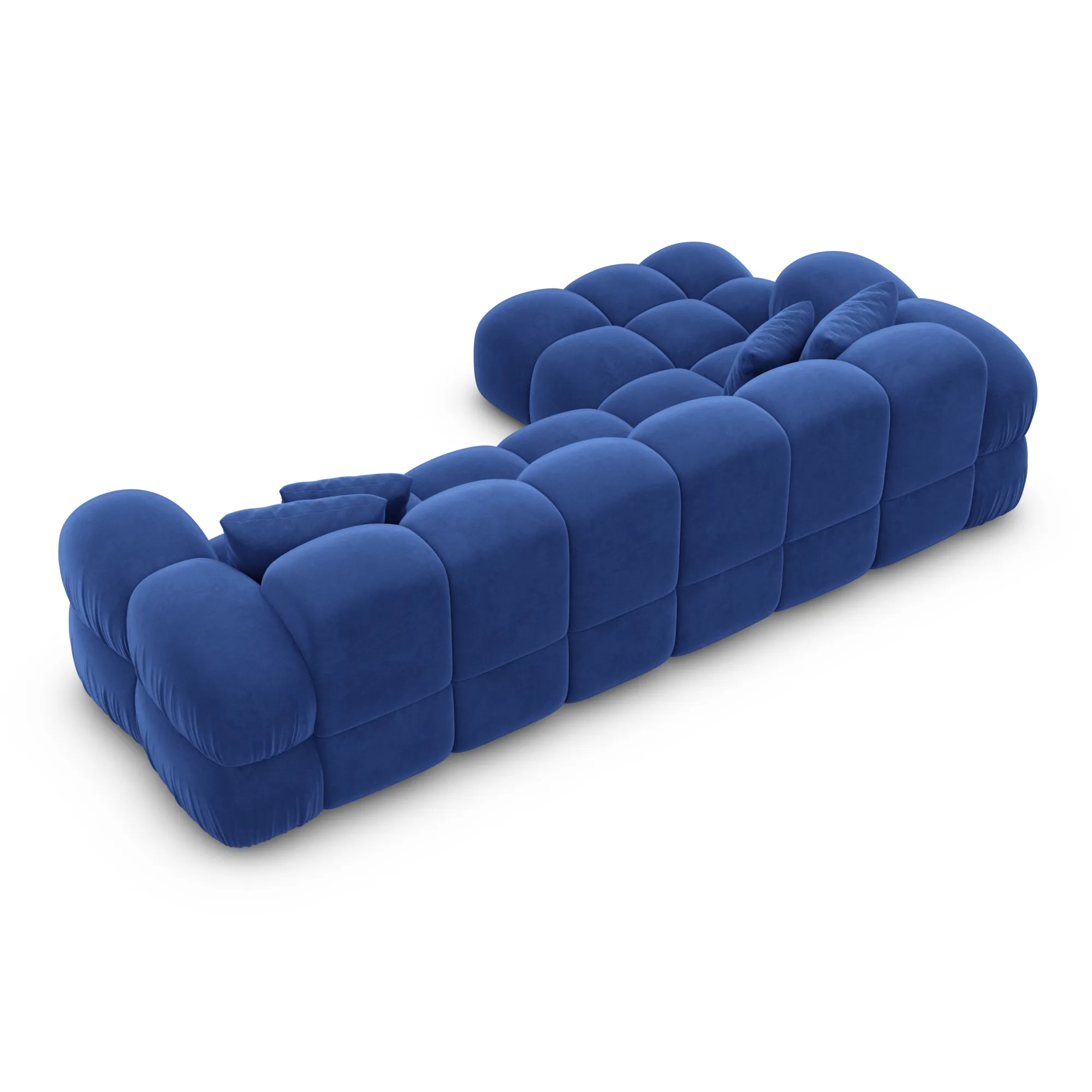 Samtstoff L-Form Sofa Avoria – Bild 33