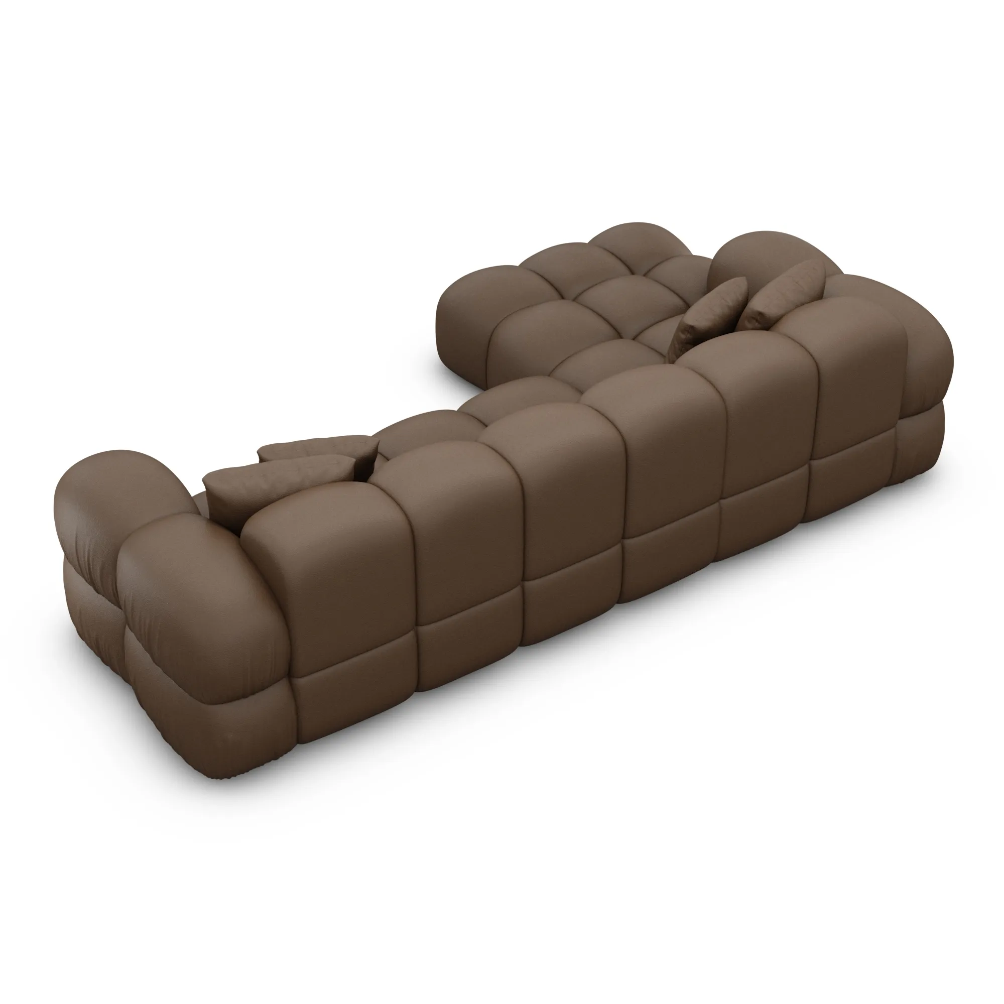 Echtleder L-Form Sofa Avoria – Bild 31
