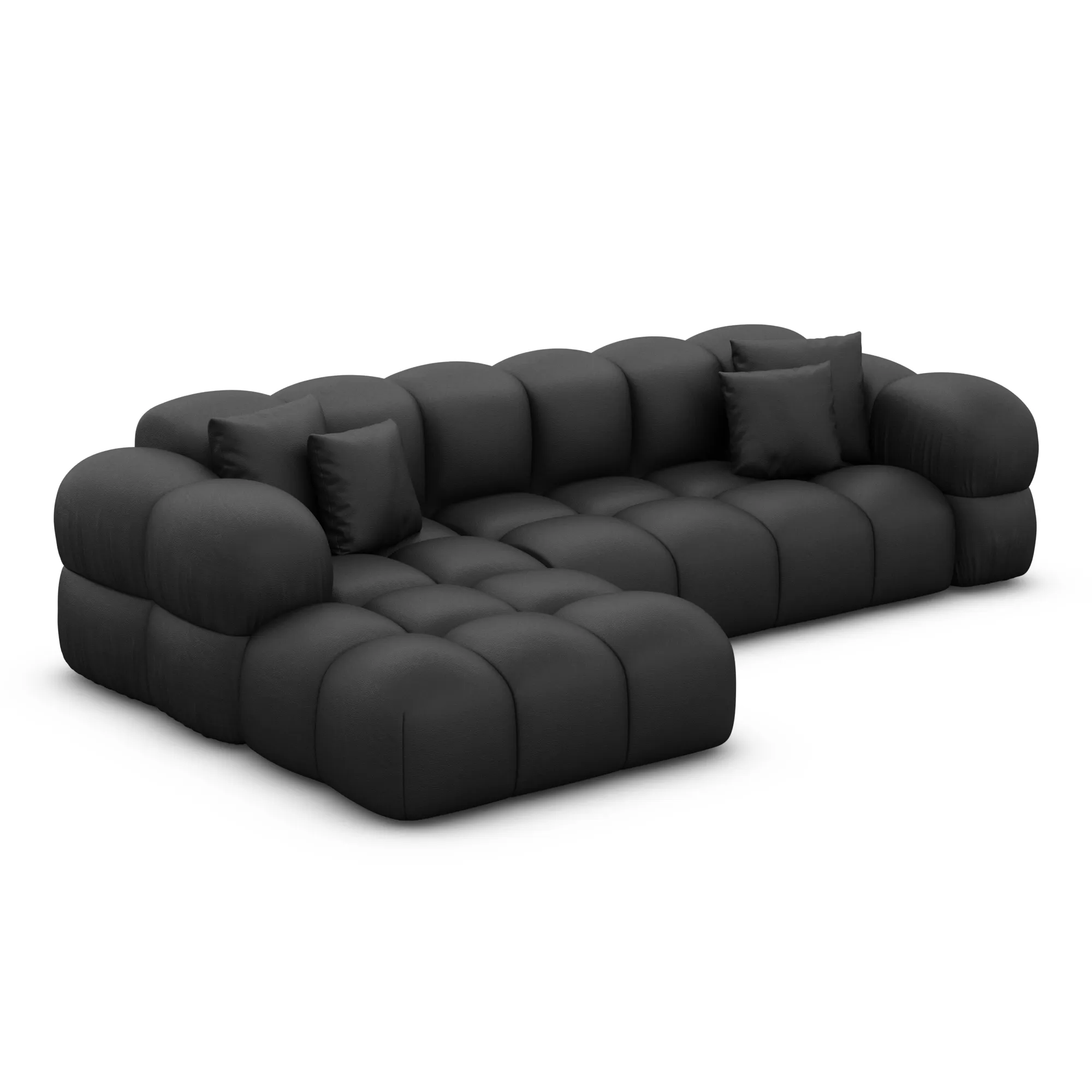 Kunstleder L-Form Sofa Avoria – Bild 38