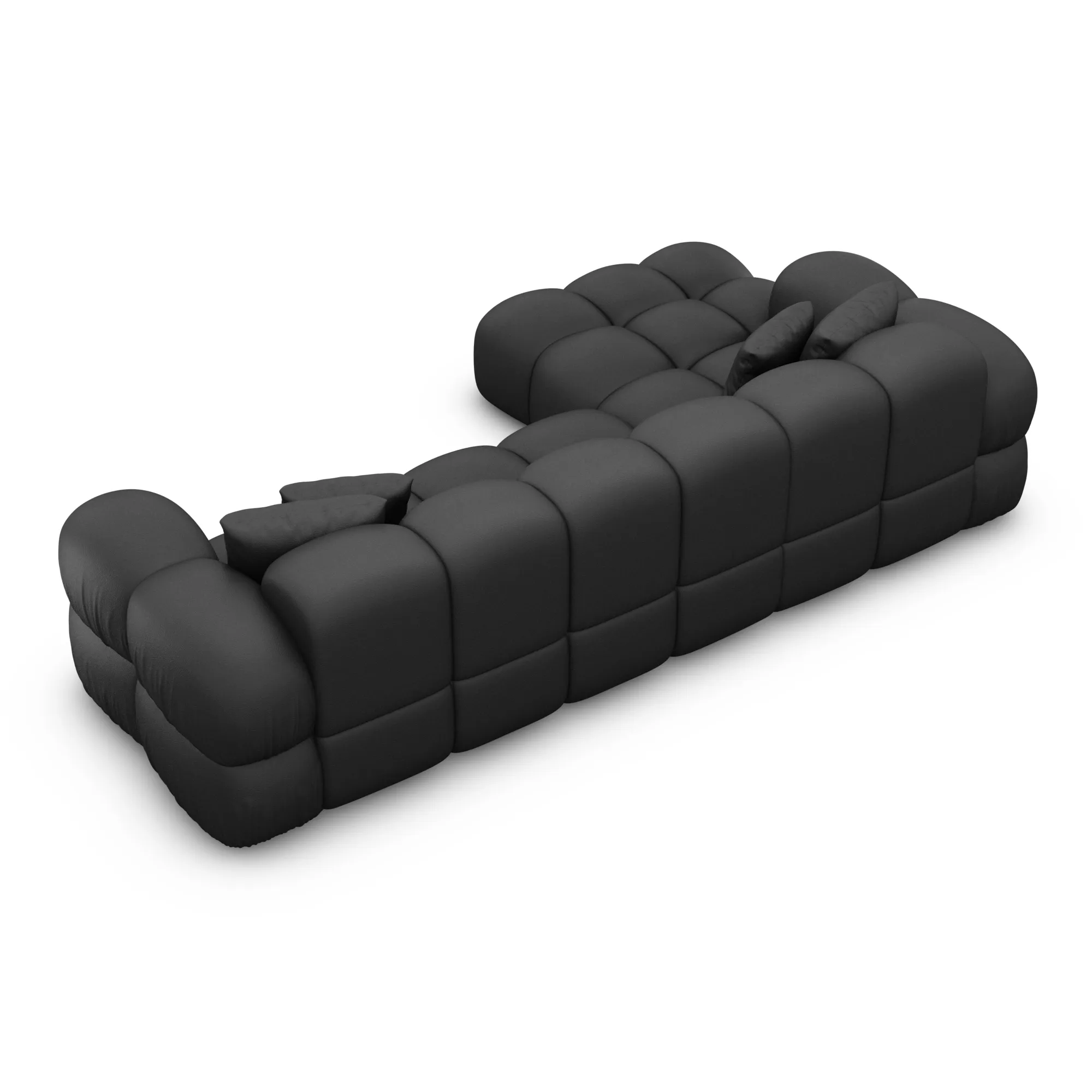 Kunstleder L-Form Sofa Avoria – Bild 40