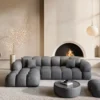 Kunstleder L-Form Sofa Avoria – Bild 4