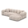 Strukturstoff L-Form Sofa Avoria – Bild 54