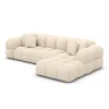 Strukturstoff L-Form Sofa Avoria – Bild 63