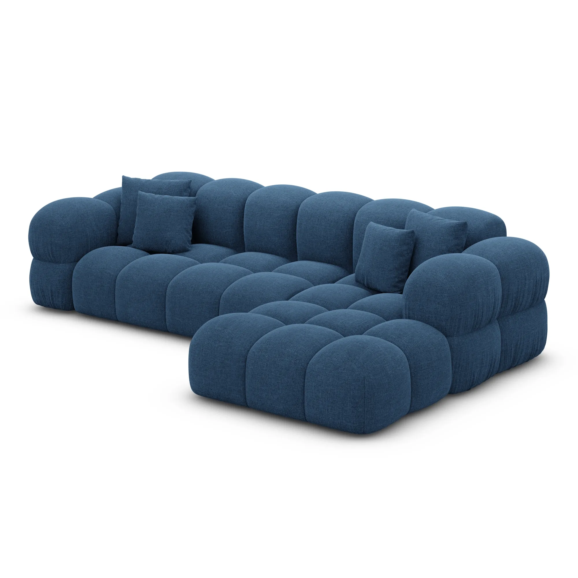 Strukturstoff L-Form Sofa Avoria – Bild 66