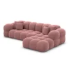 Samtstoff L-Form Sofa Avoria – Bild 64