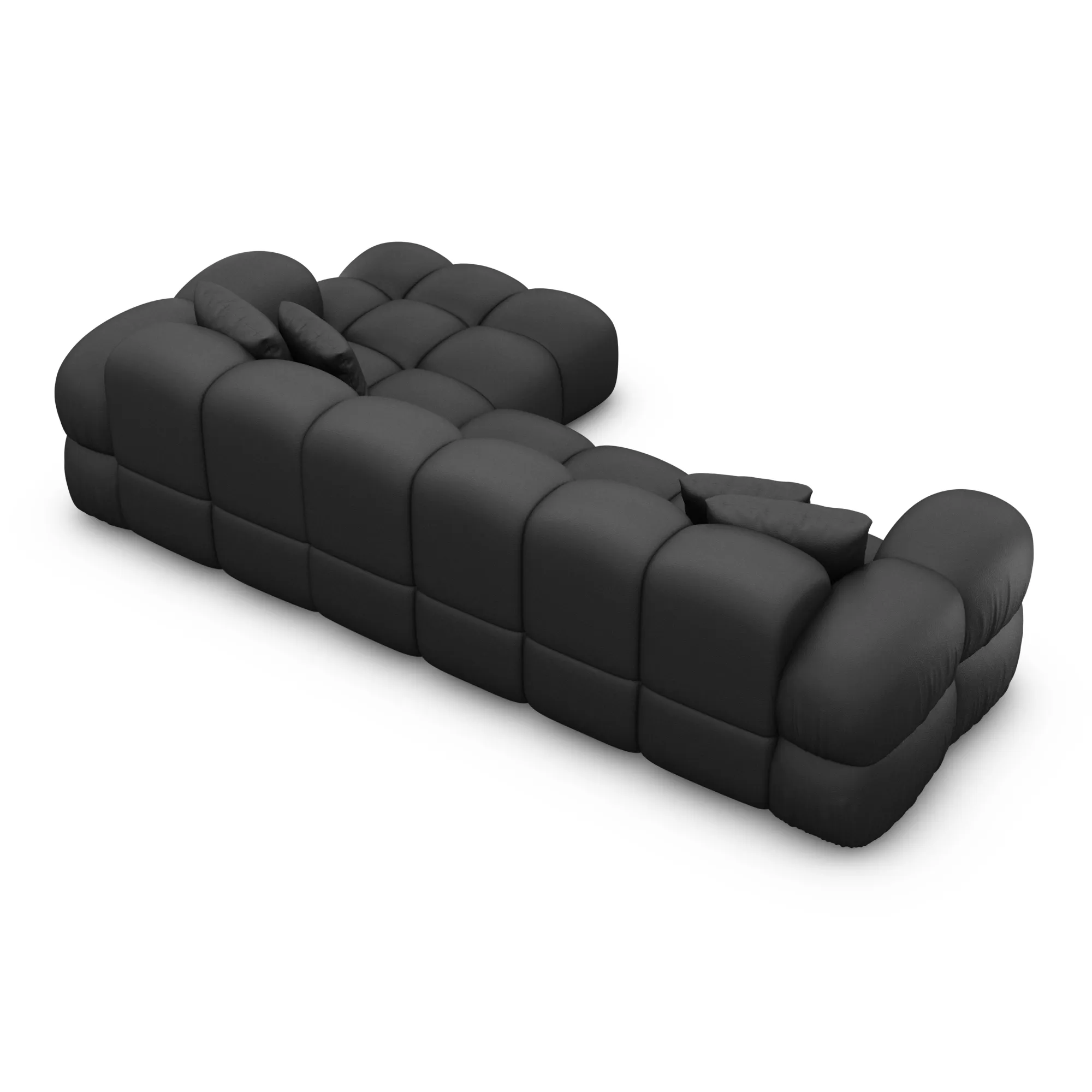 Echtleder L-Form Sofa Avoria – Bild 46