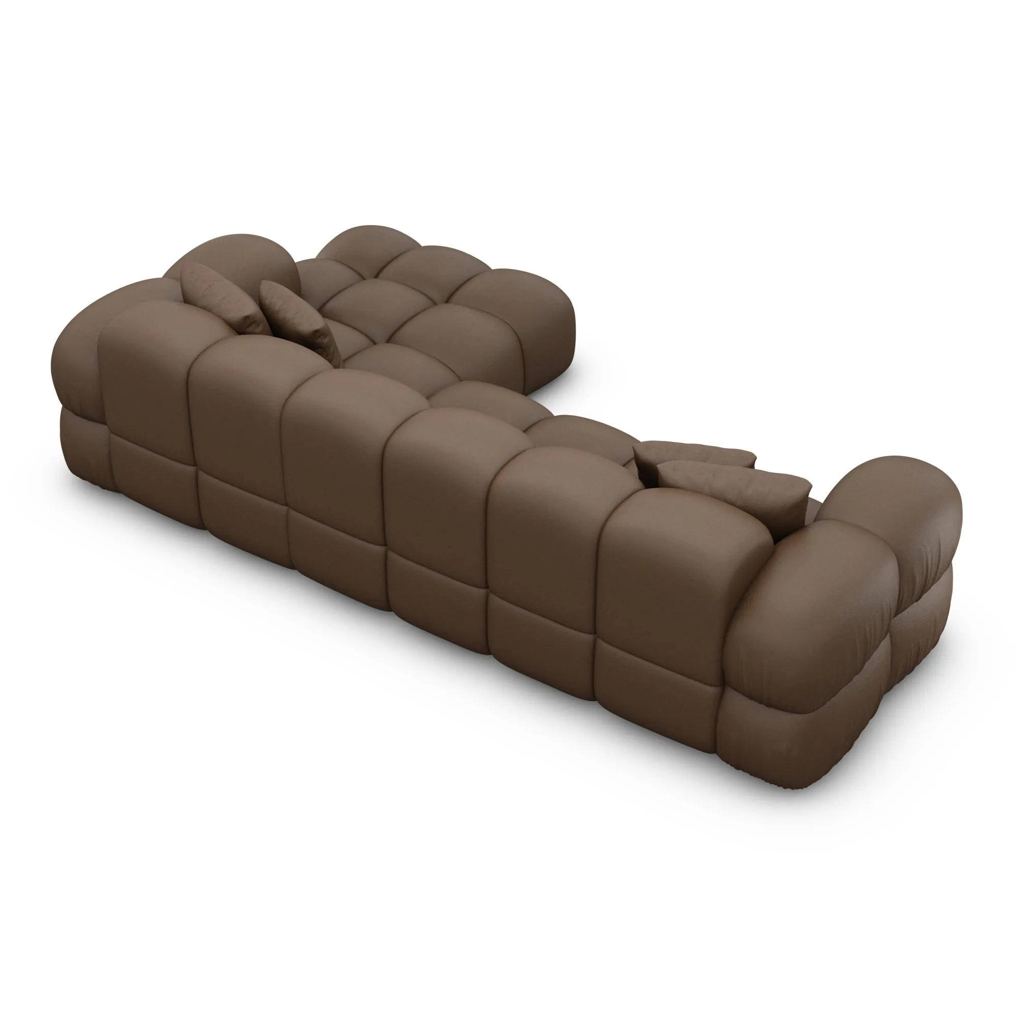 Echtleder L-Form Sofa Avoria – Bild 55
