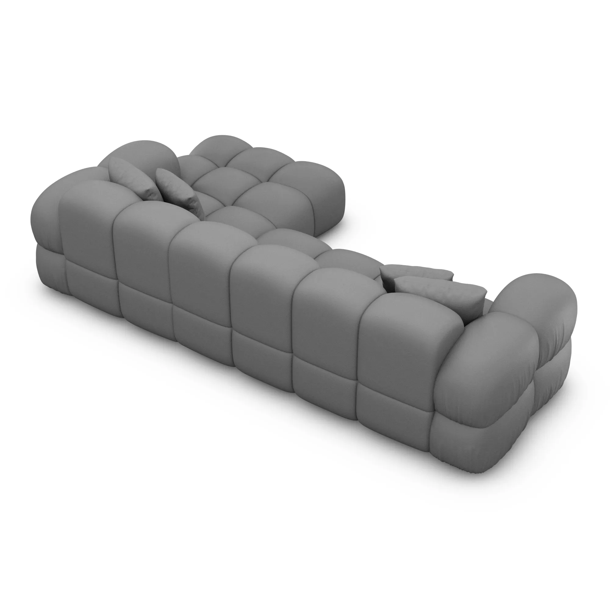 Kunstleder L-Form Sofa Avoria – Bild 28