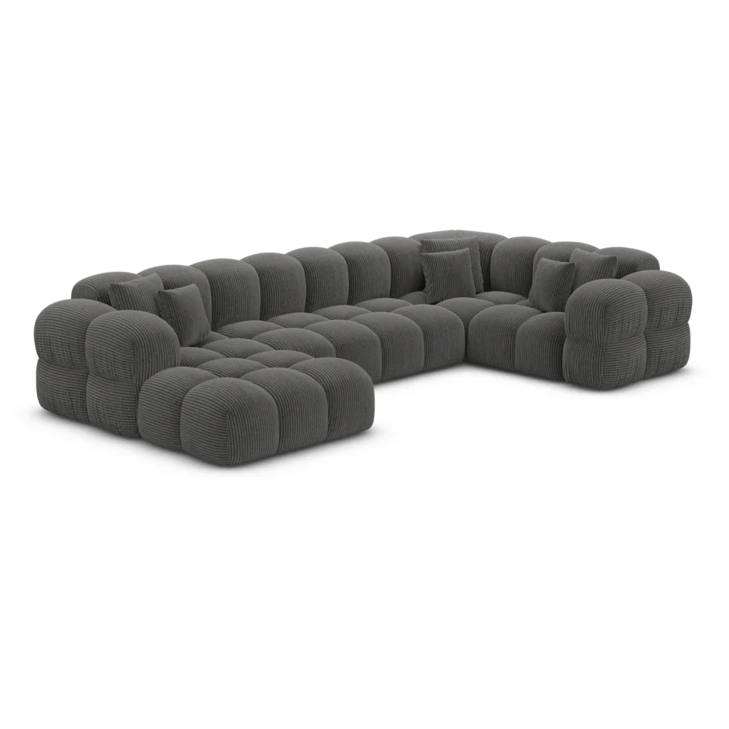 Cord U-Form XL Wohnlandschaft Avoria